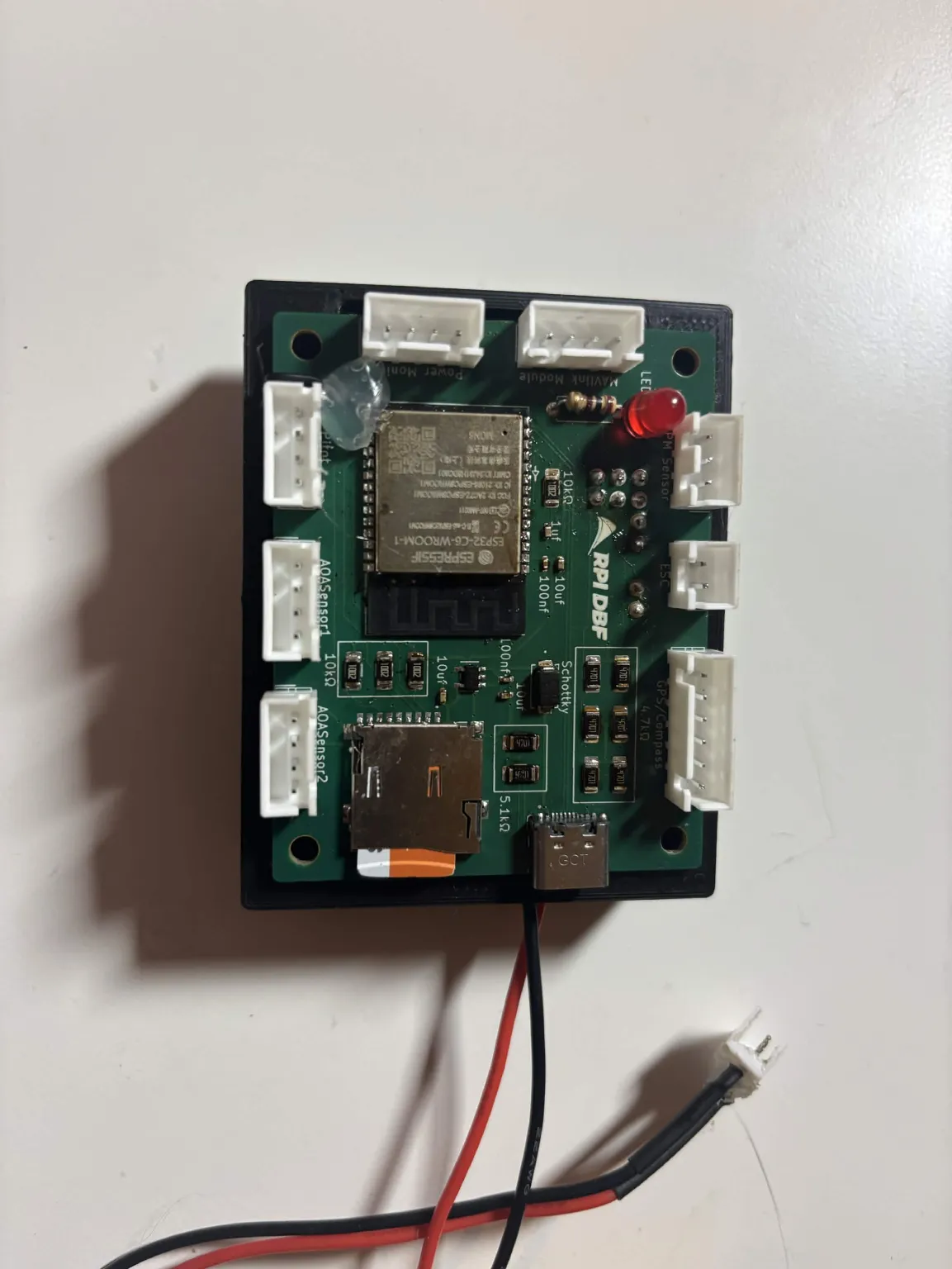 Flight Blackbox Telemetry Unit