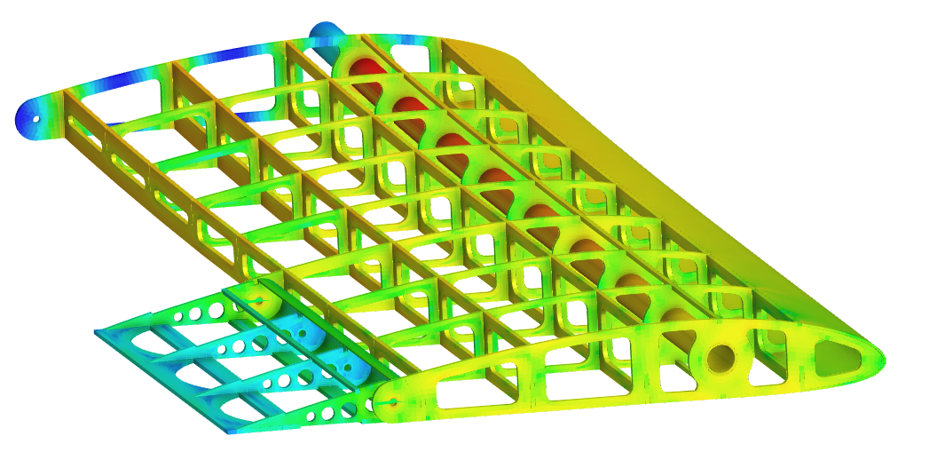 Wing FEA Deflection